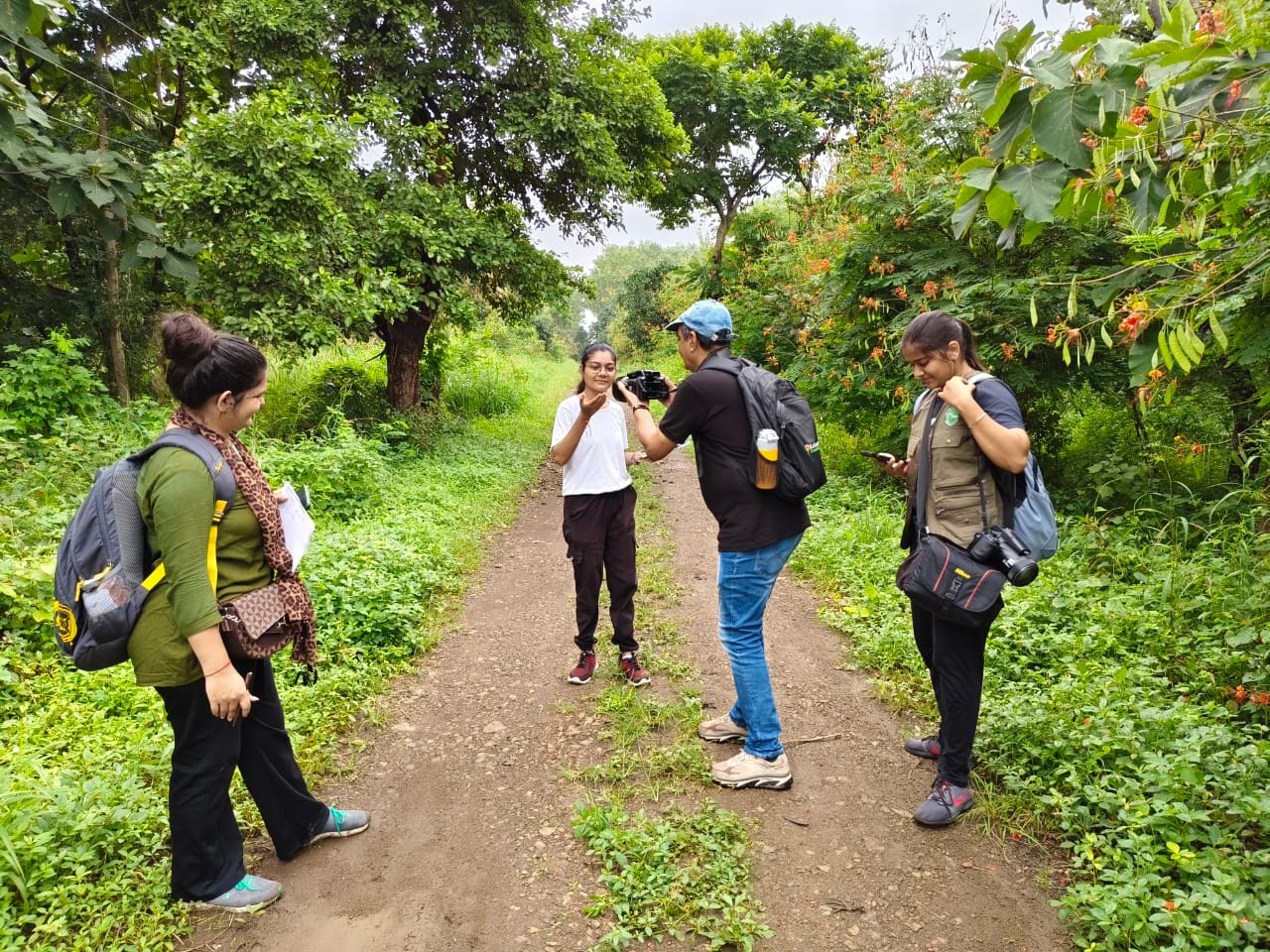 Butterfly Survey At Badgonda Forest, Mhow