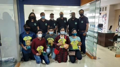 Winners of the event "Bagh Sakha" organized by WNC