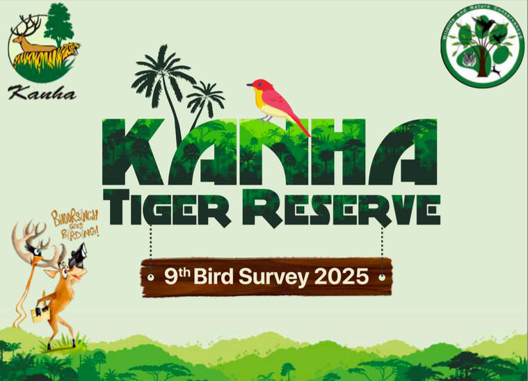 Kanha Tiger Reserve -9th Bird Survey- Winter 2025