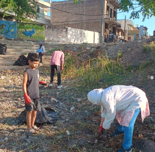 Cleanliness Drive | Baroda Daulat Lake