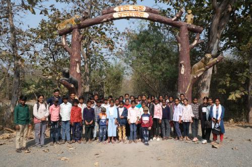 Nature walk at Umrikheda with Our Young Nature Champs!